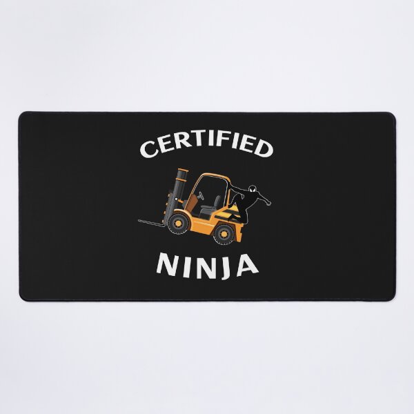 Item preview, Forklift Ninja Certified Forklift Ninja NFGW designed and sold by TeamsterLife.