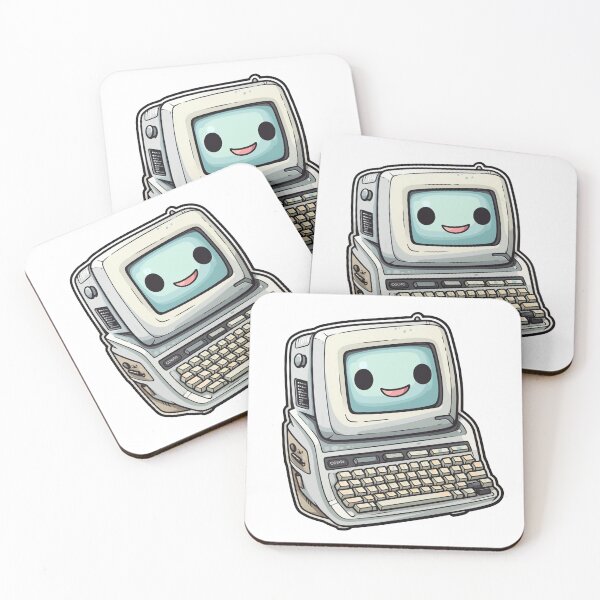 Item preview, Happy old school computer designed and sold by holodream.