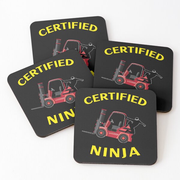 Item preview, Forklift Ninja Certified Forklift Ninja NFRY designed and sold by TeamsterLife.