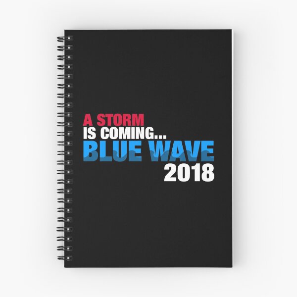 Aperçu de l'œuvre Élection 2018 Blue Wave Démocrate créée et vendue par fishbiscuit.