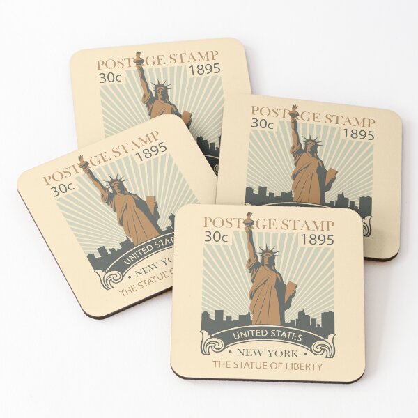 Item preview, POSTAGR STAMP NEW YORK USA designed and sold by chromNDR.