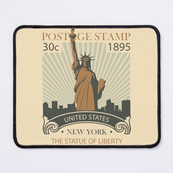 Item preview, POSTAGR STAMP NEW YORK USA designed and sold by chromNDR.