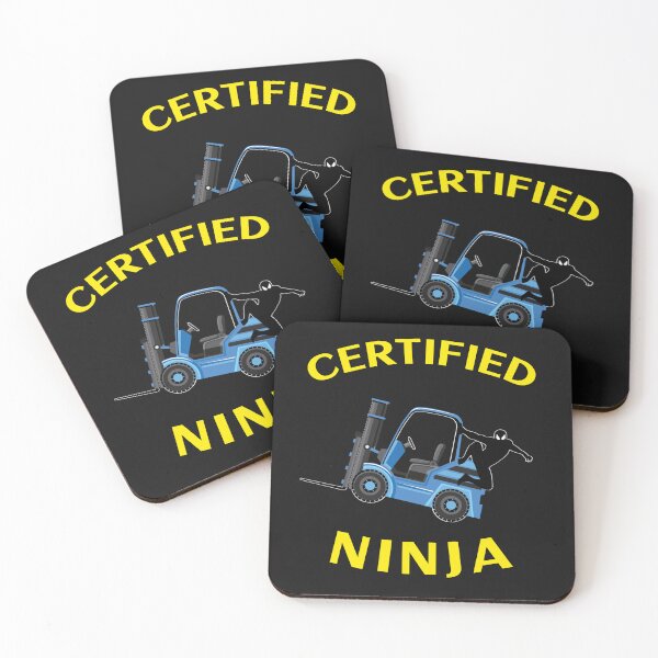 Item preview, Forklift Ninja Certified Forklift Ninja NFBY designed and sold by TeamsterLife.