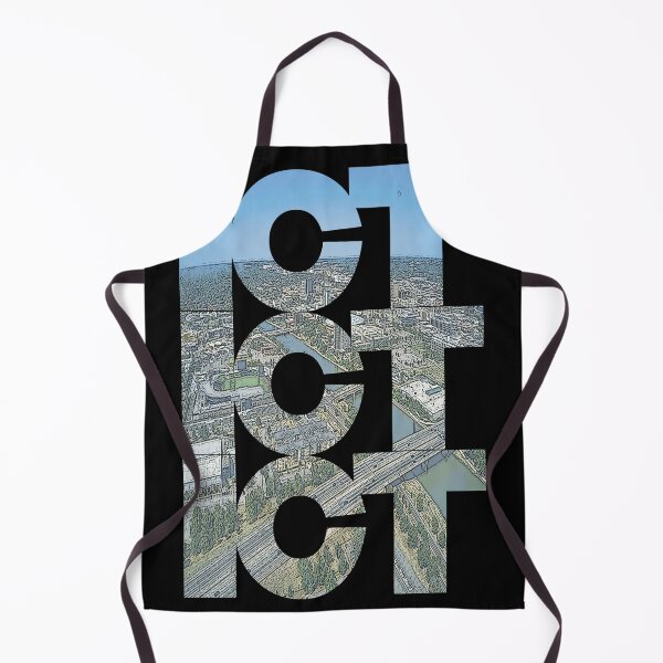 Item preview, Wichita, Kansas ICT Morning Cityscape Repeating Pattern designed and sold by CrabbyLobster.