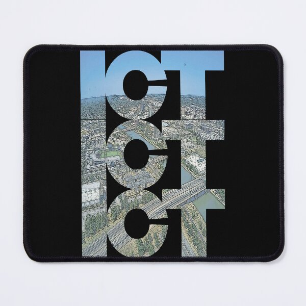 Item preview, Wichita, Kansas ICT Morning Cityscape Repeating Pattern designed and sold by CrabbyLobster.