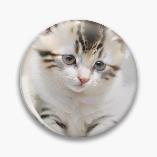 Item preview, Feline Dreamer: A imaginative kitty oil painting designed and sold by KH-GardenEden.