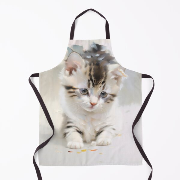 Item preview, Feline Dreamer: A imaginative kitty oil painting designed and sold by KH-GardenEden.