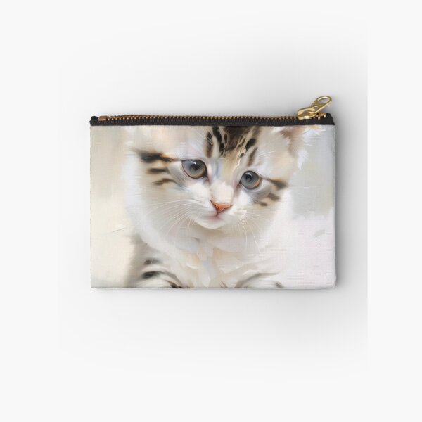Item preview, Feline Dreamer: A imaginative kitty oil painting designed and sold by KH-GardenEden.