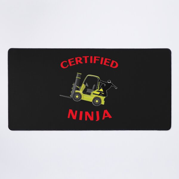Item preview, Forklift Ninja Certified Forklift Ninja NFYR designed and sold by TeamsterLife.