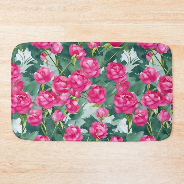 Item preview, Geranium pink flowers pattern designed and sold by PhimaDesing.