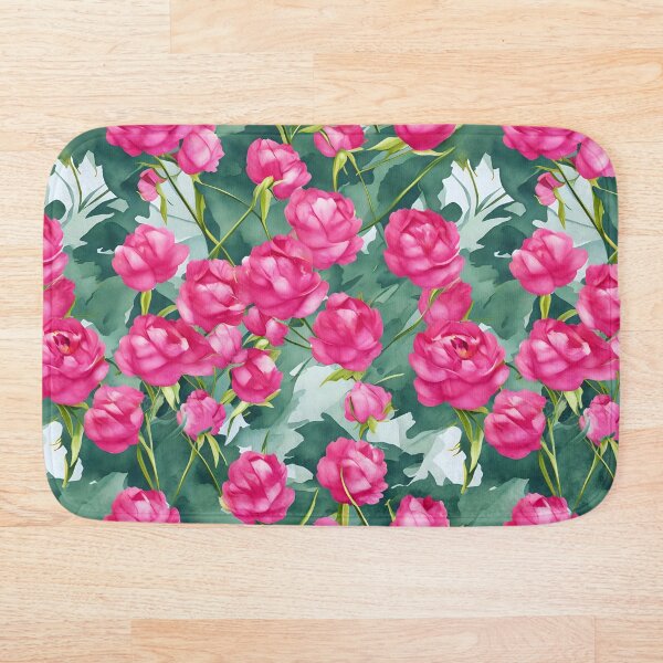 Item preview, Patron de flores rosas de geranio designed and sold by PhimaDesing.