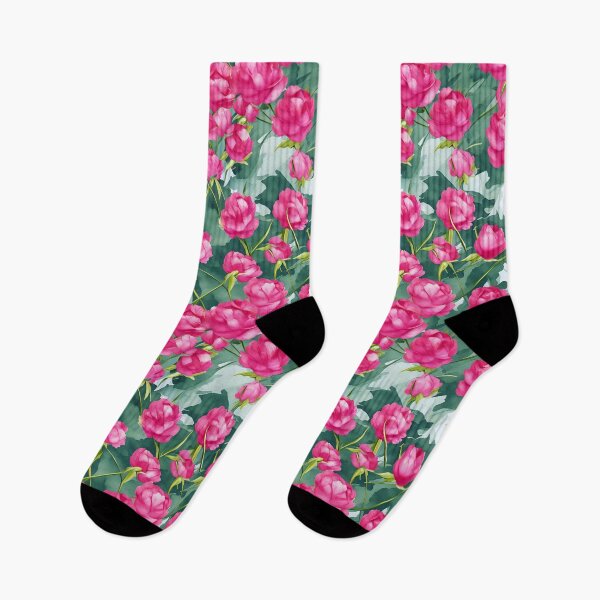 Item preview, Geranium pink flowers pattern designed and sold by PhimaDesing.