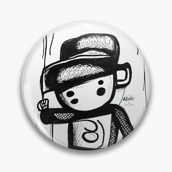 Item preview, Inky DJ. Сaricature Boy Portrait designed and sold by LisaTumi.art.