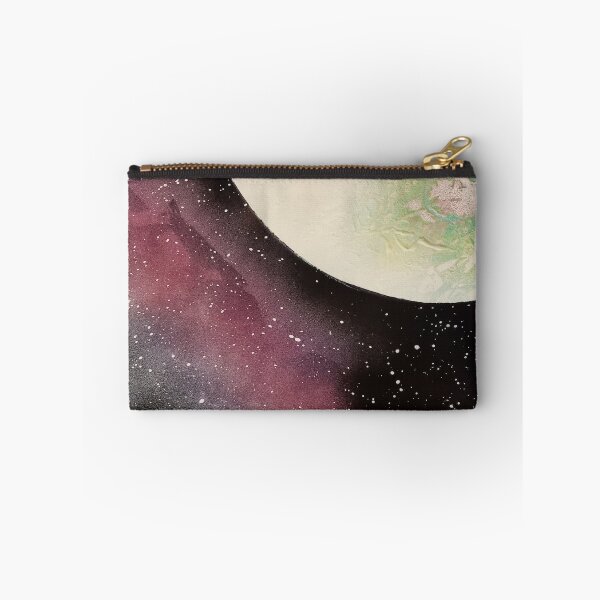 Item preview, Spray paint art green planet designed and sold by WoodRocksArt.