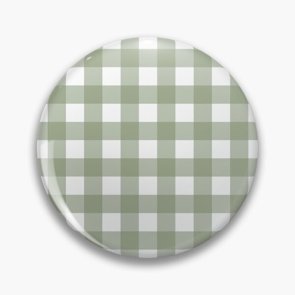 Item preview, Gingham - sage green and white plaid pattern by Cecca Designs designed and sold by Cecca-Designs.