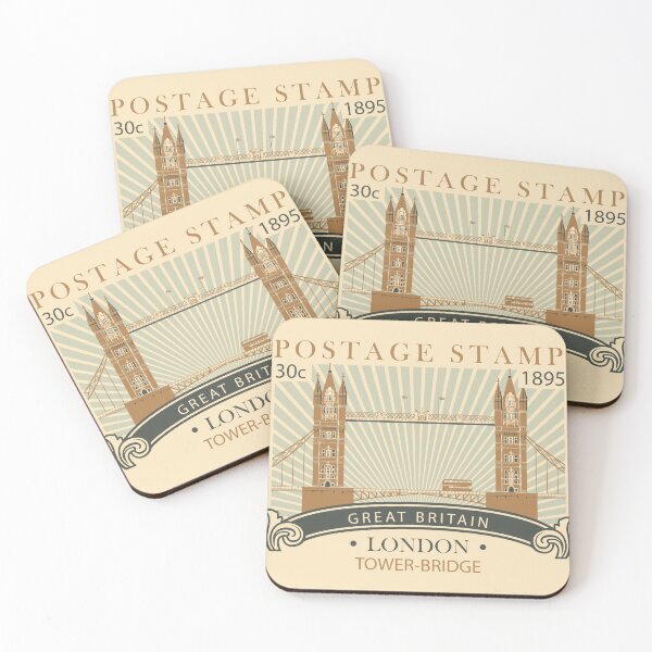 Item preview, POSTAGE STAMP LONDON designed and sold by chromNDR.