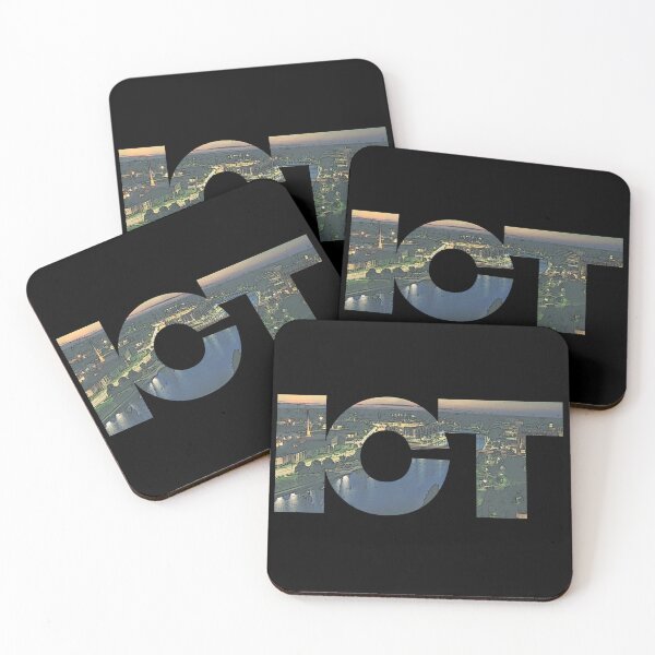Item preview, Wichita, Kansas ICT Dusk Cityscape designed and sold by CrabbyLobster.