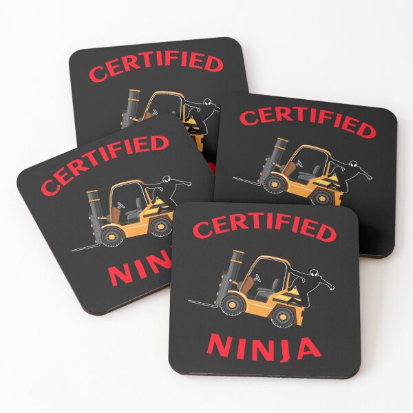 Item preview, Forklift Ninja Certified Forklift Ninja NFGR designed and sold by TeamsterLife.