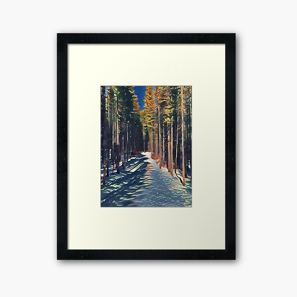 Item preview, Tall Pines and Snow designed and sold by Image-Prints.