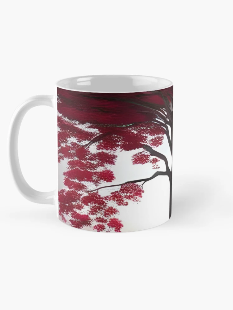 Thumbnail 5 of 6, Coffee Mug, Red Roots designed and sold by Rui Fernandes.