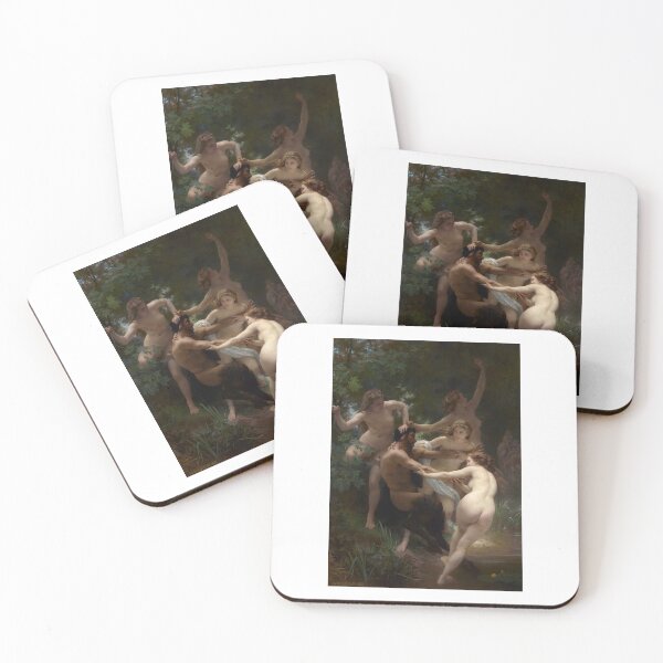 Item preview, William-Adolphe Bouguereau  Nymphs and Satyr designed and sold by TeeARTHY.