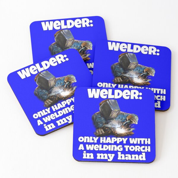 Item preview, Welder Occupation Welder Only Happy With A Welding Torch In My Hand designed and sold by fantasticdesign.