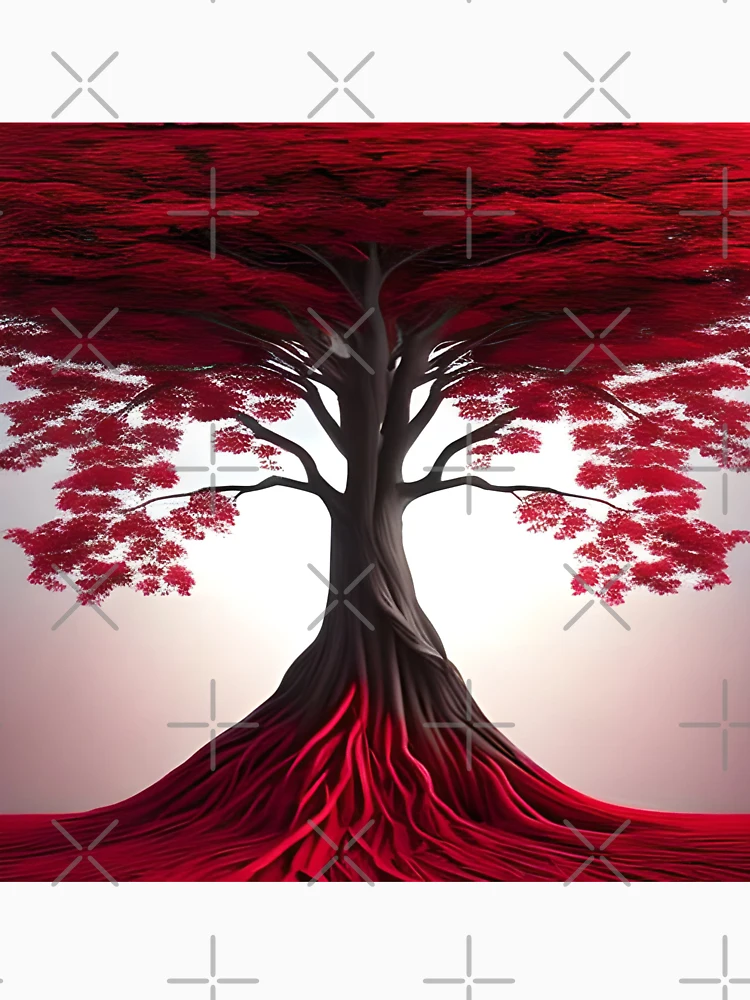 Thumbnail 6 of 6, Pullover Hoodie, Red Roots designed and sold by Rui Fernandes.