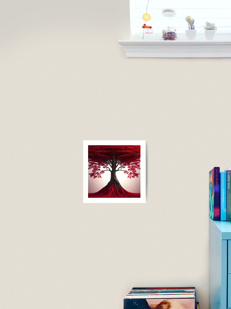 Thumbnail 2 of 3, Art Print, Red Roots designed and sold by Rui Fernandes.