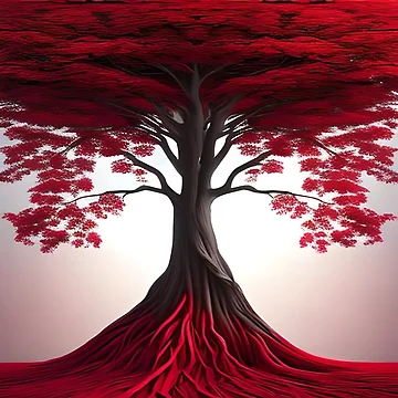 Artwork thumbnail, Red Roots by Rui Fernandes