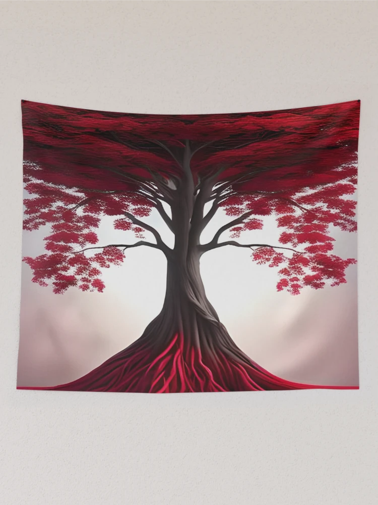 Thumbnail 2 of 3, Tapestry, Red Roots designed and sold by Rui Fernandes.