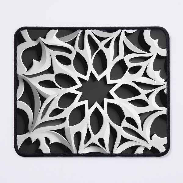 Item preview, Pattern arabic black white designed and sold by SMILE88.