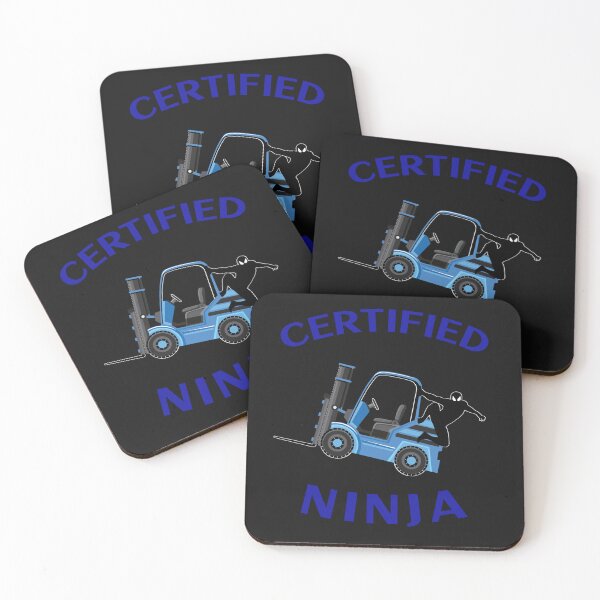 Item preview, Forklift Ninja Certified Forklift Ninja NFBB designed and sold by TeamsterLife.