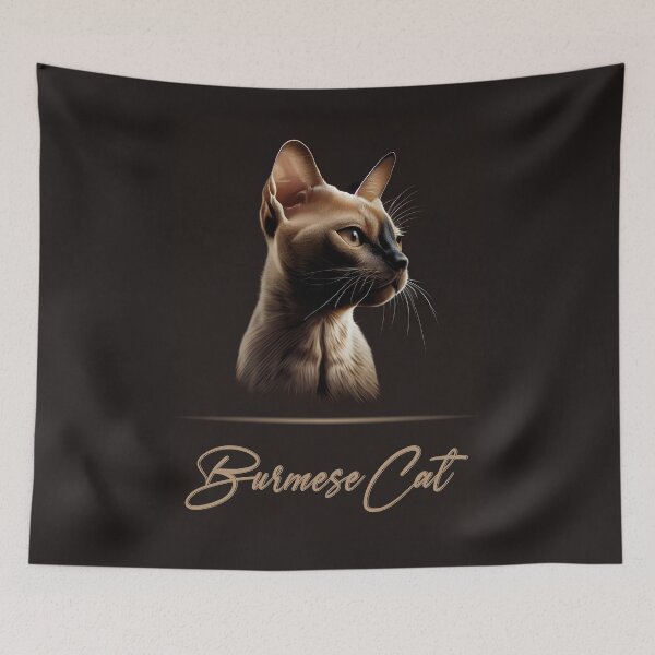 Item preview, Adorable Burmese Cat designed and sold by Best-Breeds.