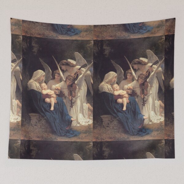 Item preview, William-Adolphe Bouguereau  The song of the angels designed and sold by TeeARTHY.