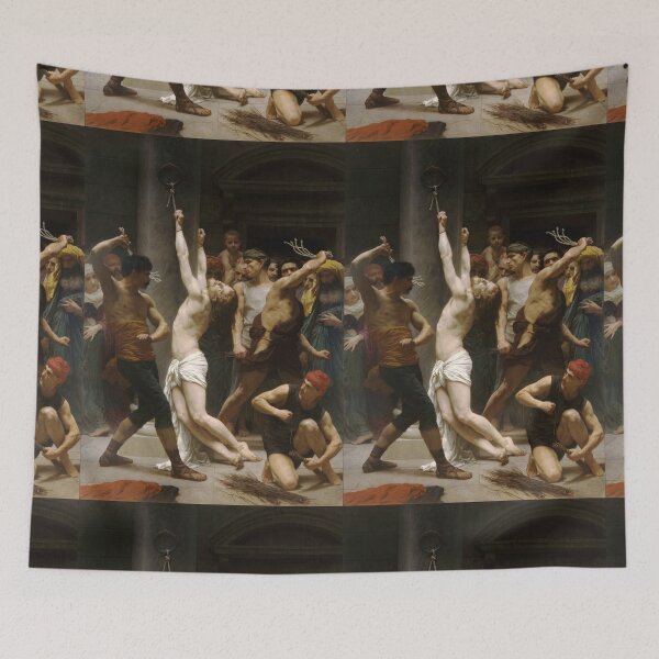 Item preview, William-Adolphe Bouguereau   The Flagellation of Our Lord Jesus Christ  designed and sold by TeeARTHY.