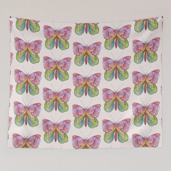 Item preview, Colorful butterfly designed and sold by thunia.