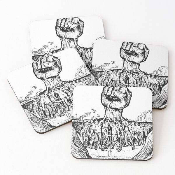 Item preview, One big union, one big fist designed and sold by Agit8rClothing.