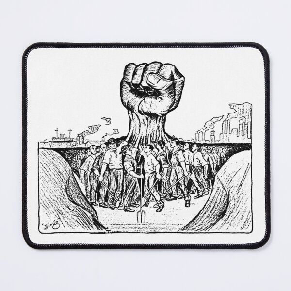 Item preview, One big union, one big fist designed and sold by Agit8rClothing.