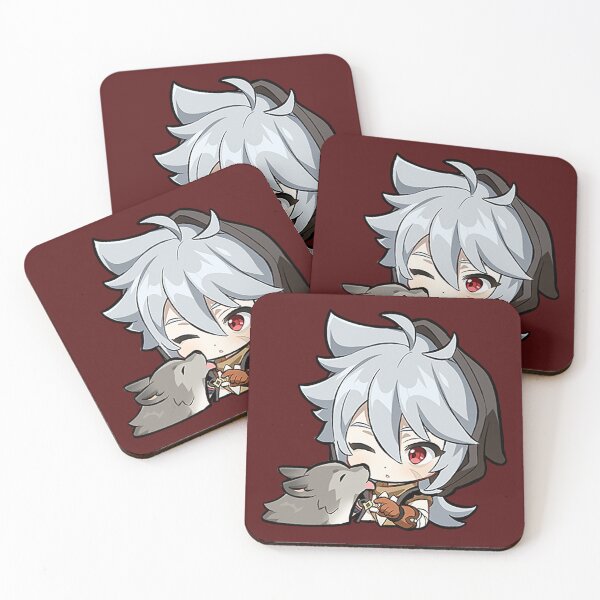 Item preview, Razor | Genshin Impact Sticker "Animal Companion" designed and sold by Asiapenguin.