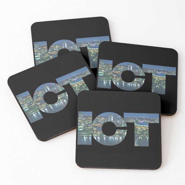 Item preview, Wichita, Kansas ICT Night Cityscape designed and sold by CrabbyLobster.