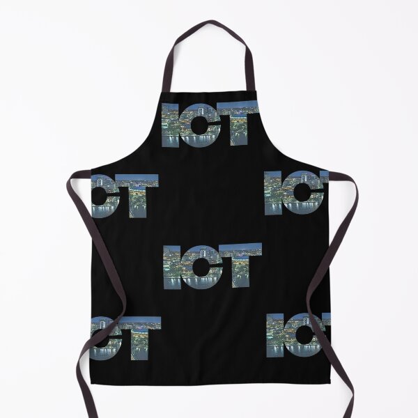 Item preview, Wichita, Kansas ICT Night Cityscape designed and sold by CrabbyLobster.