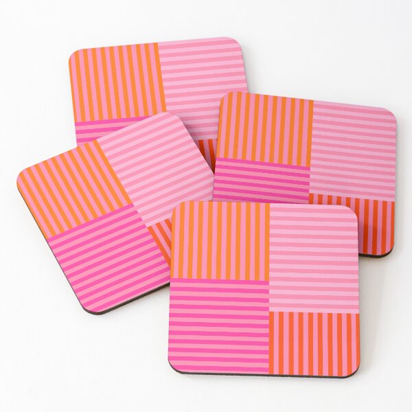 Item preview, Pink and Orange Colours, Stripes and Lines designed and sold by OneThreeSix.