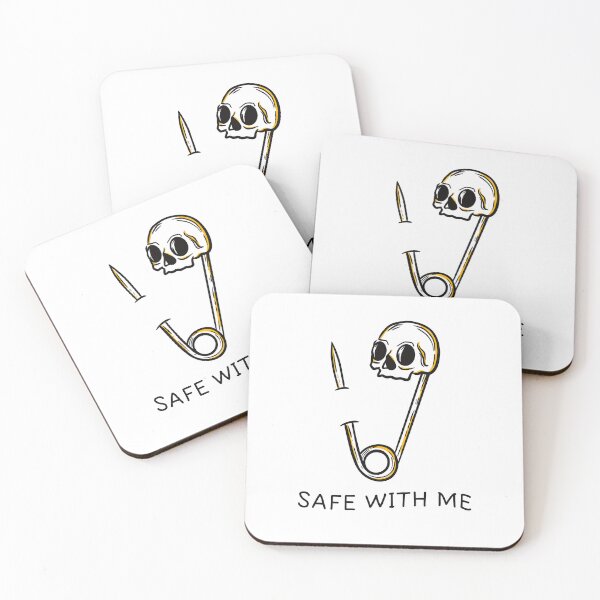 Item preview, Skull Tattoo Safety Pin  designed and sold by shAyDHD.