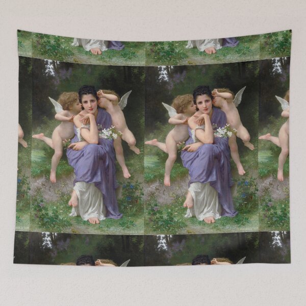 Item preview, William-Adolphe Bouguereau Chansons de printemps designed and sold by TeeARTHY.