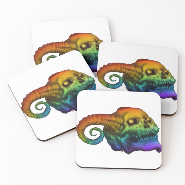 Item preview, Rainbow Skull designed and sold by Katy Cranmer.