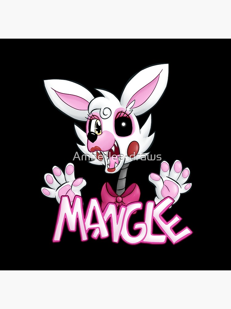 Toy Foxy, Mangle - FNAF Mask for Sale by Amberlea-draws