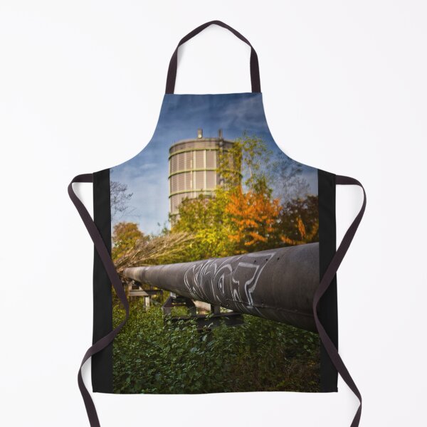 Item preview, Gas storage in Bottrop - Ruhrgebiet - Ruhrpott - Germany designed and sold by Ruhrpottpicture.