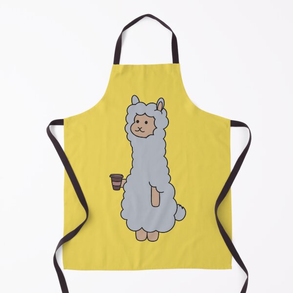 Item preview, Cute Llama Loves Coffee designed and sold by Karlsefni.