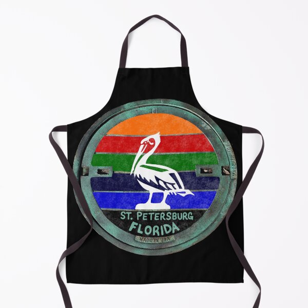 Item preview, St Pete FL Painted Manhole Homage designed and sold by Sparkleweather.