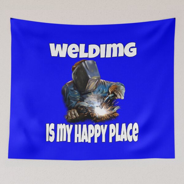 Item preview, Welder Welding Occupation Welding Is My Happy Place designed and sold by fantasticdesign.